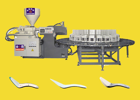 ハイ ヒールの靴の唯一の回転式射出成形機械PP材料