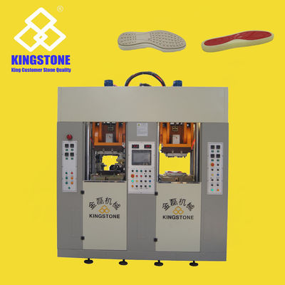 自動縦のゴム製TPU TRポリ塩化ビニールの靴の唯一の注入機械2場所