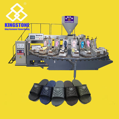 機械注入24ステーションを作るポリ塩化ビニールの空気吹くスリッパの履物