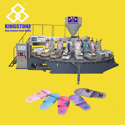 ポリ塩化ビニールの靴作成装置の回転式 24 ステーションのサーボ モーターの注入