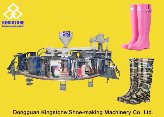 12の場所1/2色のブーツの射出成形機械、機械を作るGumboots