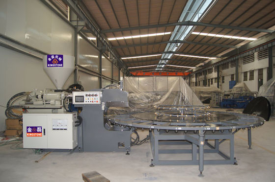 低いハイ ヒールの靴のための24台の場所の靴の中敷の回転式射出成形機械