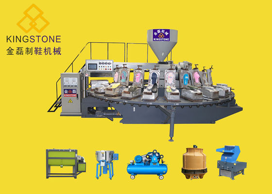 自動プラスチック スリッパの注入の成形機の大ぞろいライン