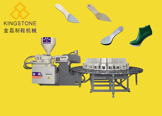 1時間あたりの200-280組を機械で造らせます回転式射出成形にPPの靴の中敷