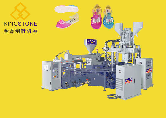 機械を作る20の場所回転式3つの色の自動プラスチック サンダルの靴